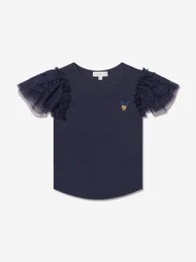 Angels Face Girls Larisa Top in Navy