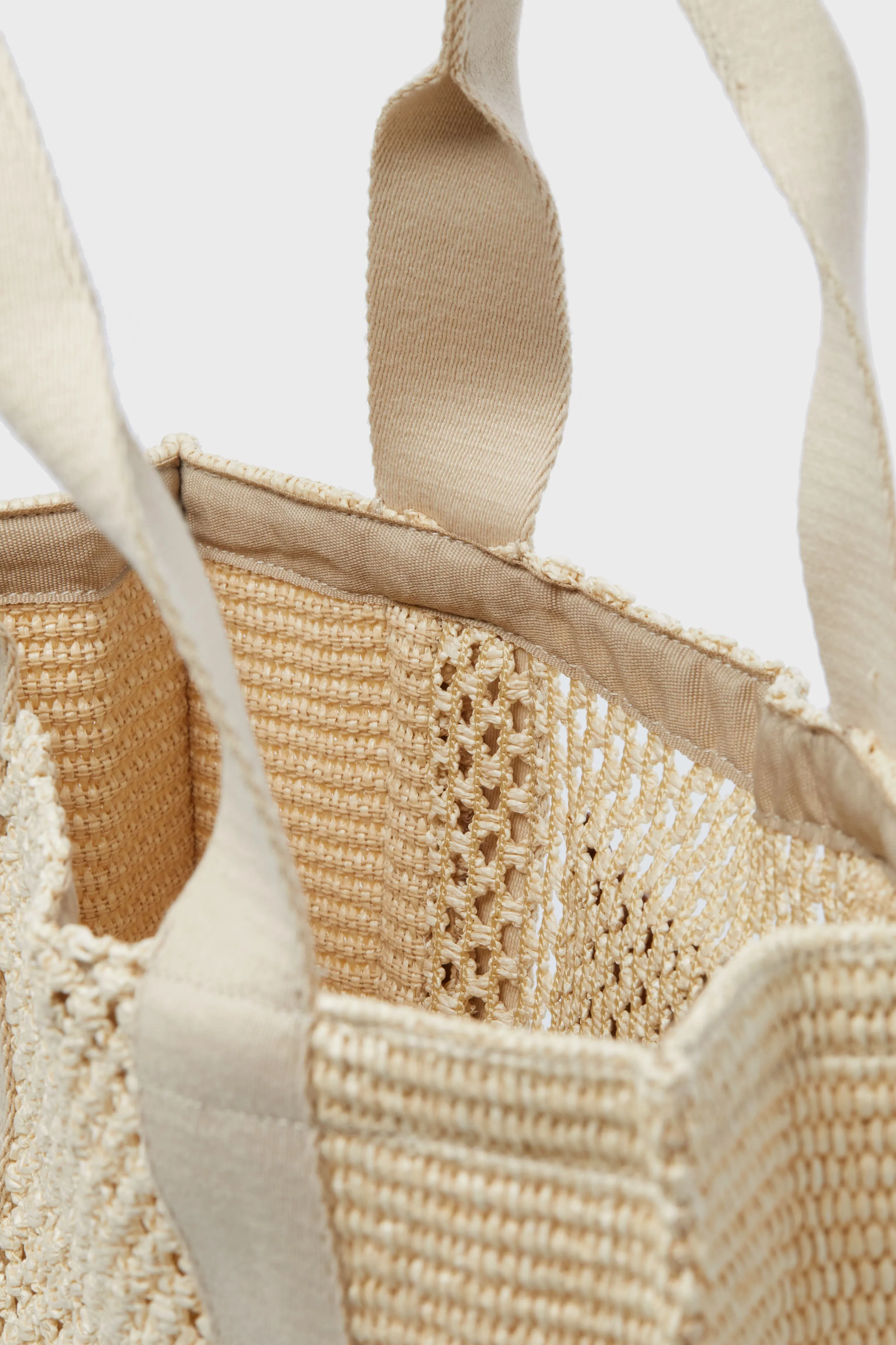 Beige Small Aruba Tote