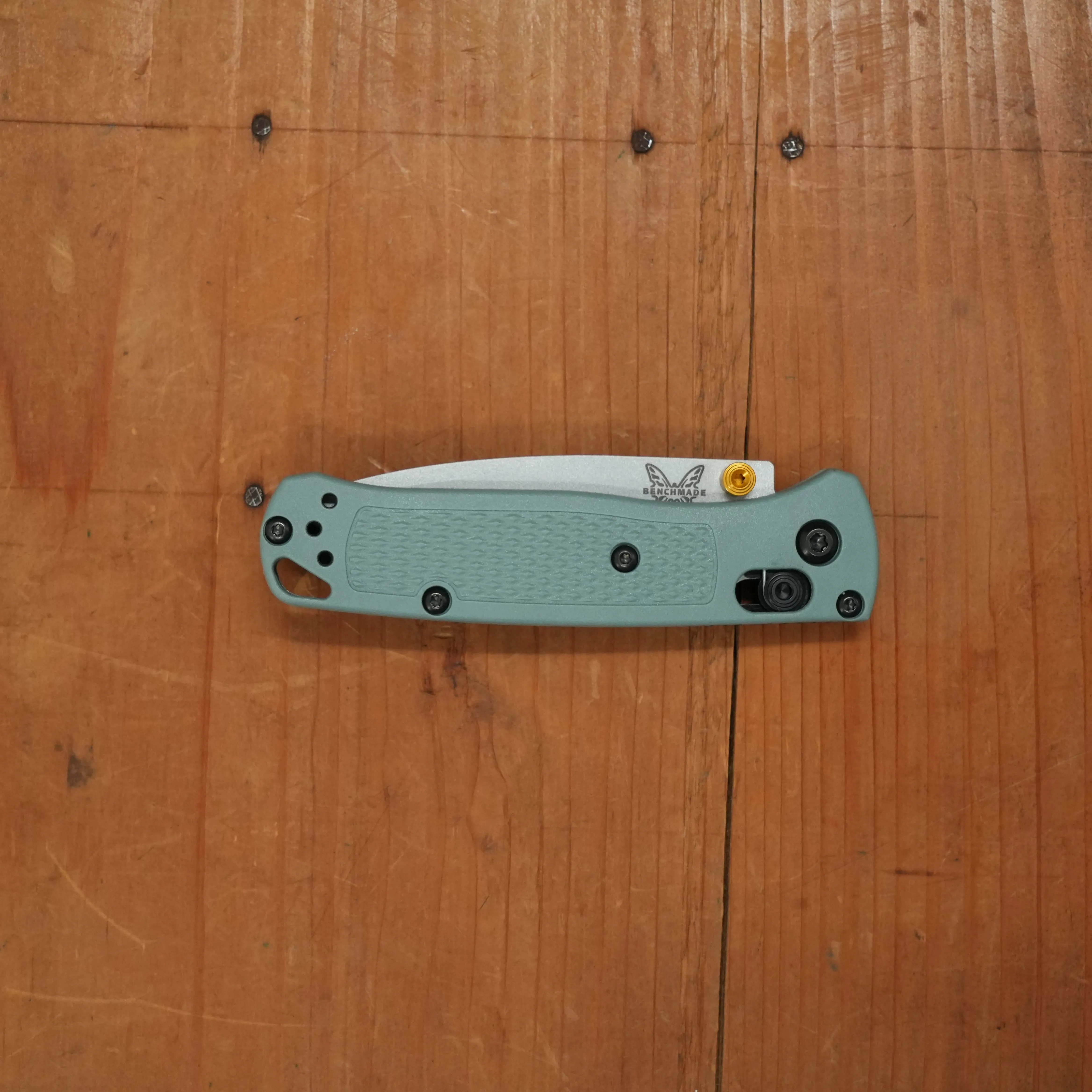 Benchmade 533SL-07 Mini Bugout Drop Point CPM-S30V AXIS Lock Sage Green Handle