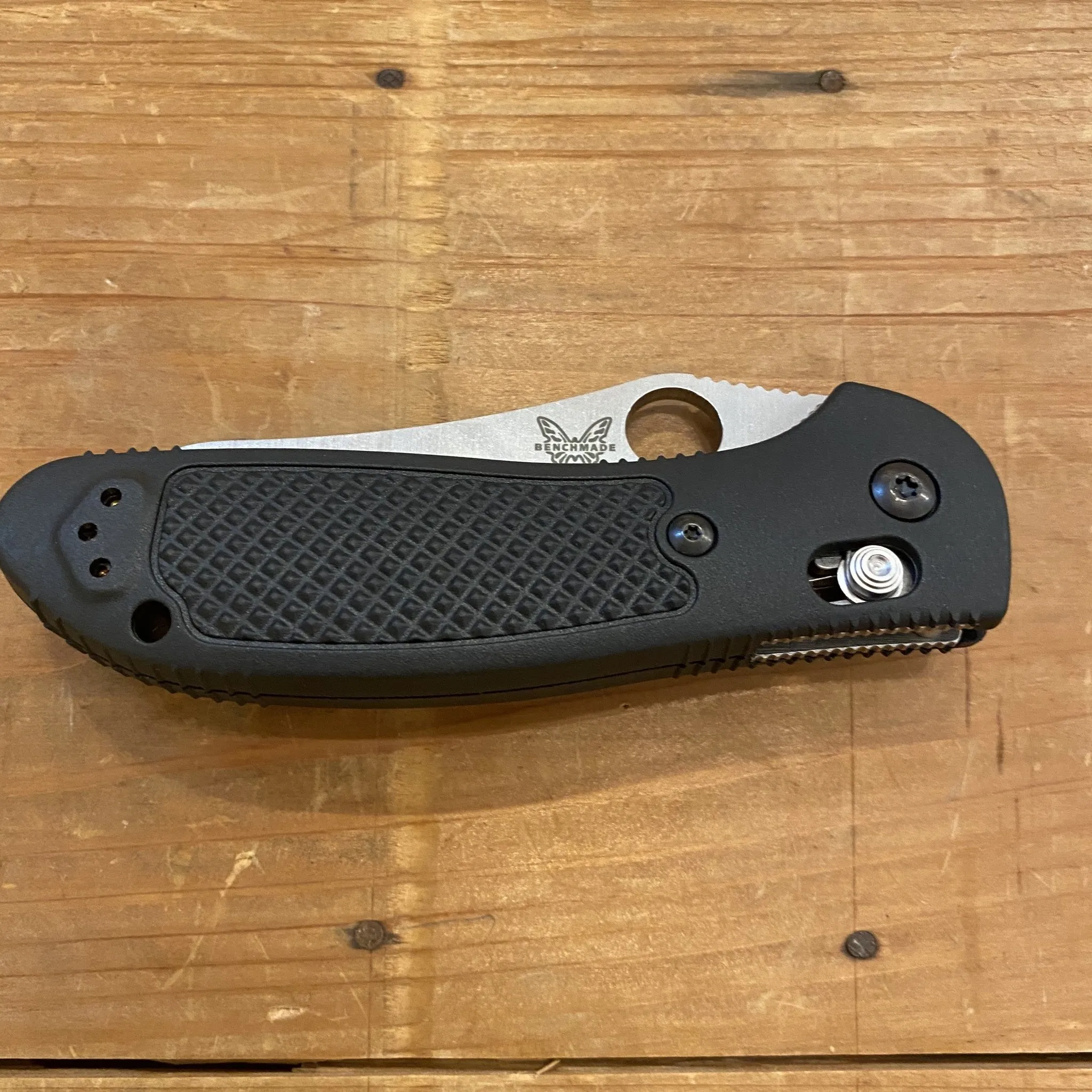 Benchmade 550-S30V Griptilian Sheepsfoot CPM-S30V AXIS Lock Black Grivory Handle