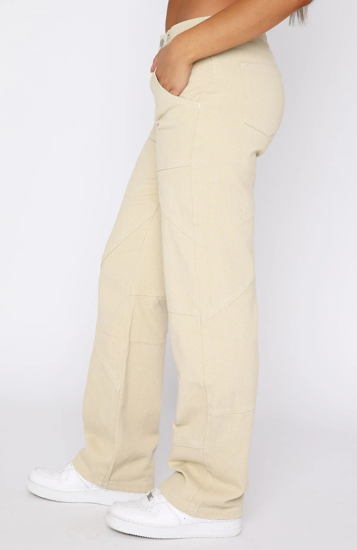 Big Energy Jeans Beige