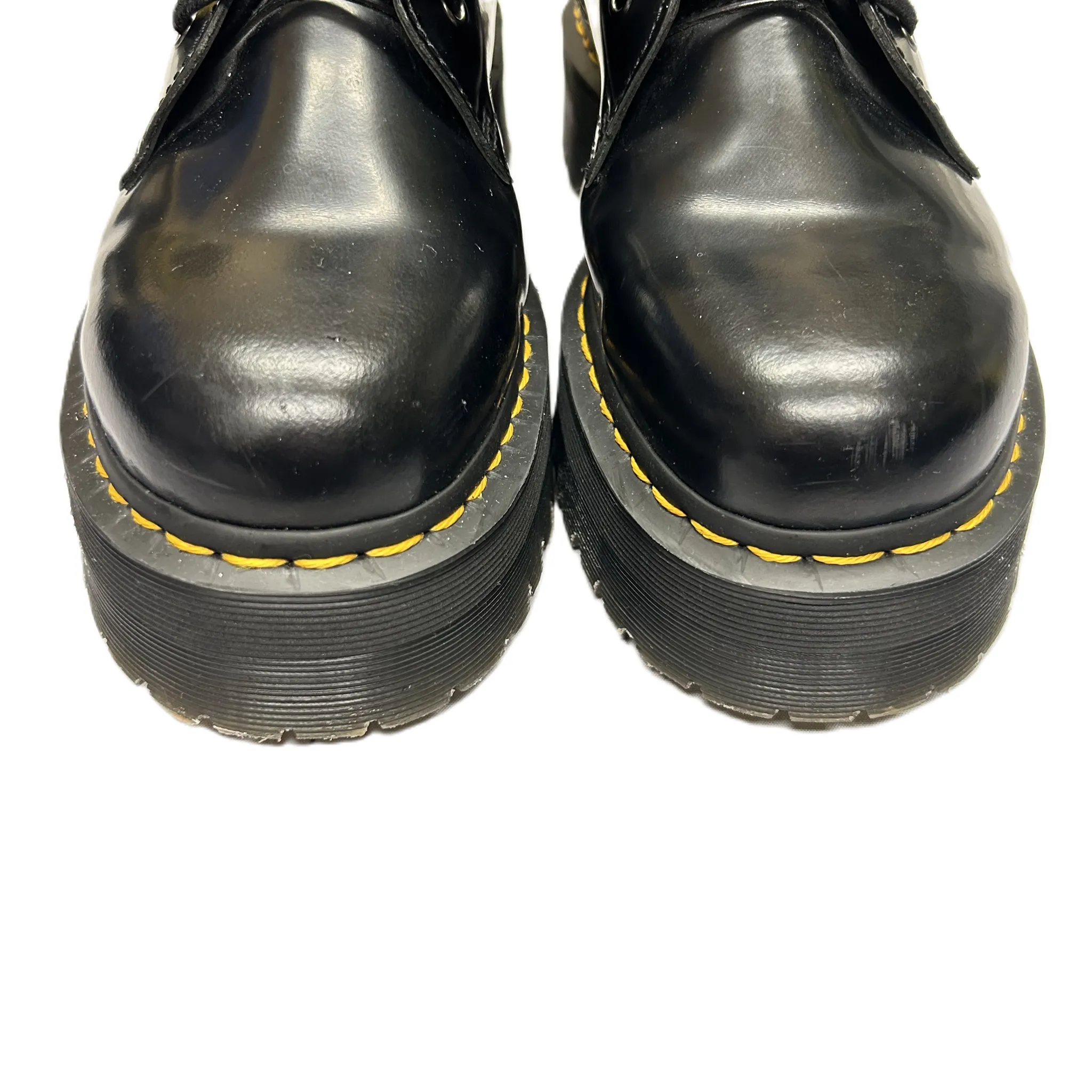 Black Boots Combat By Dr Martens, Size: 11