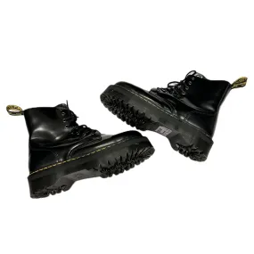 Black Boots Combat By Dr Martens, Size: 11