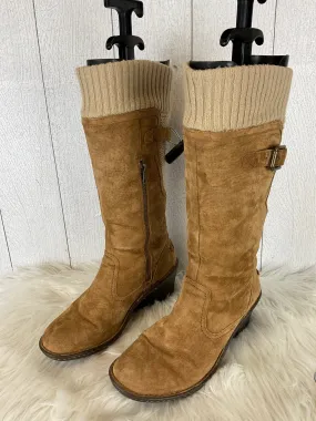 Boots Designer By Ugg In Tan, Size: 9