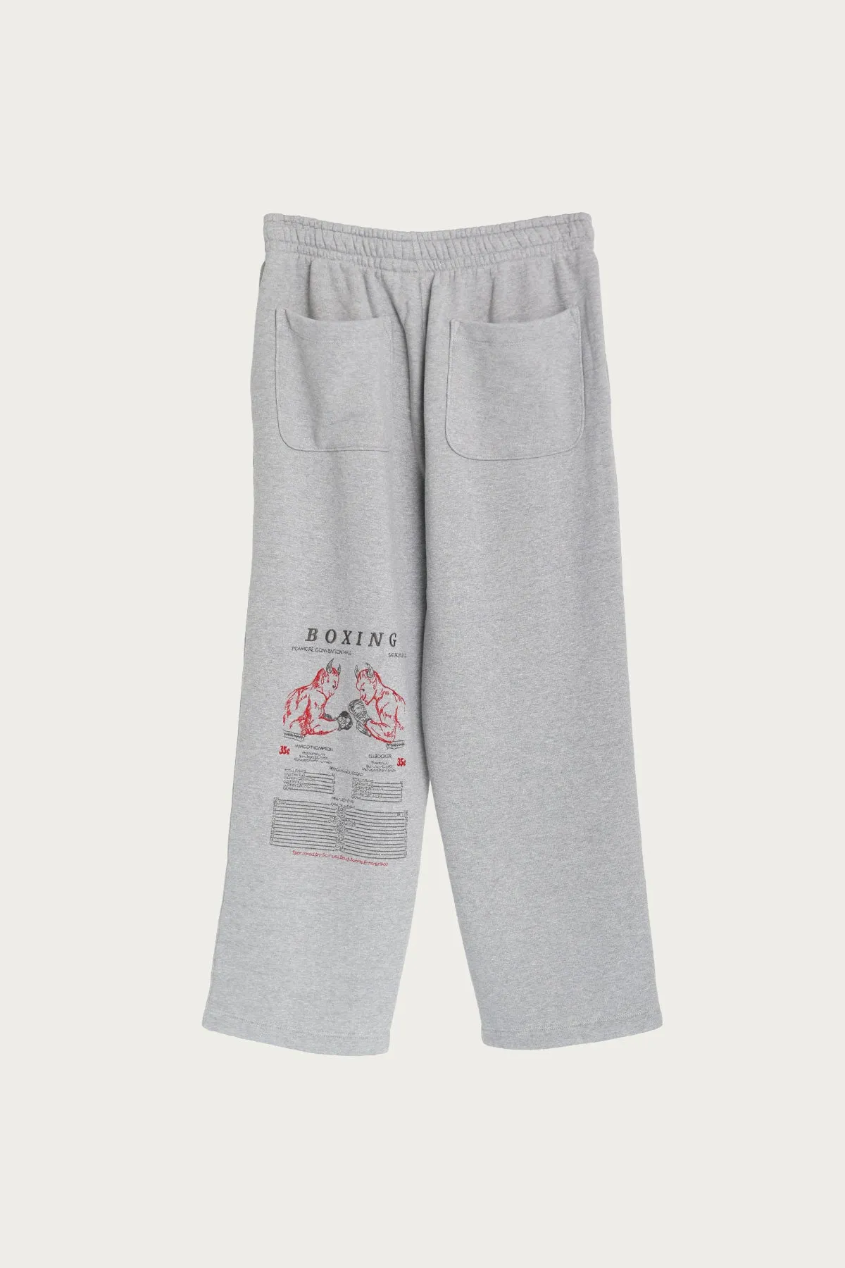 Boxing Sweatpant - Heather Grey