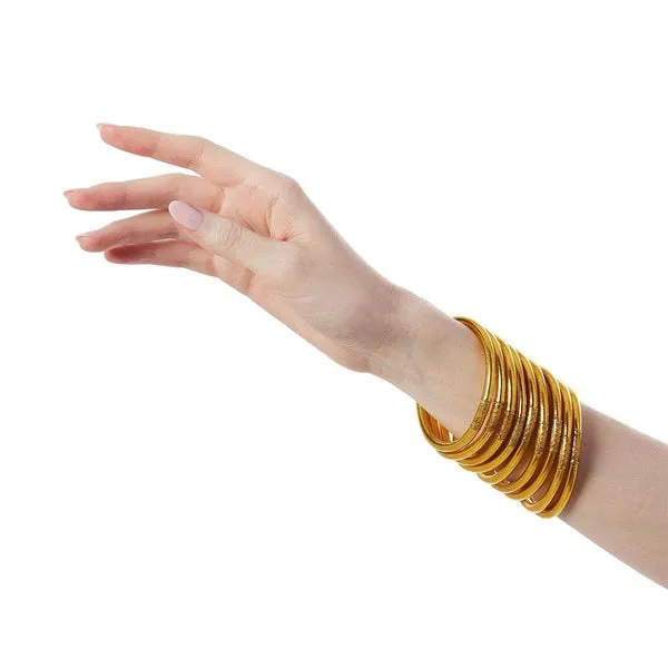 BuDhaGirl Gold All Weather Bangles