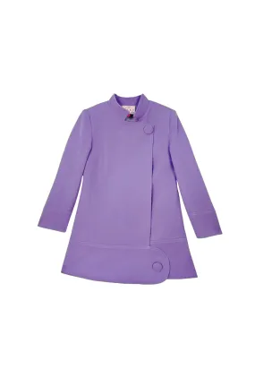 Buru x Tori Mellott MOD Girls Coat - Brushed Lilac