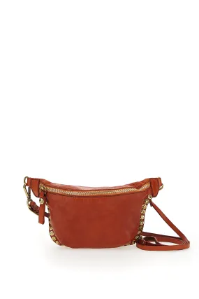 Campomaggi Stud Crossbody - Red