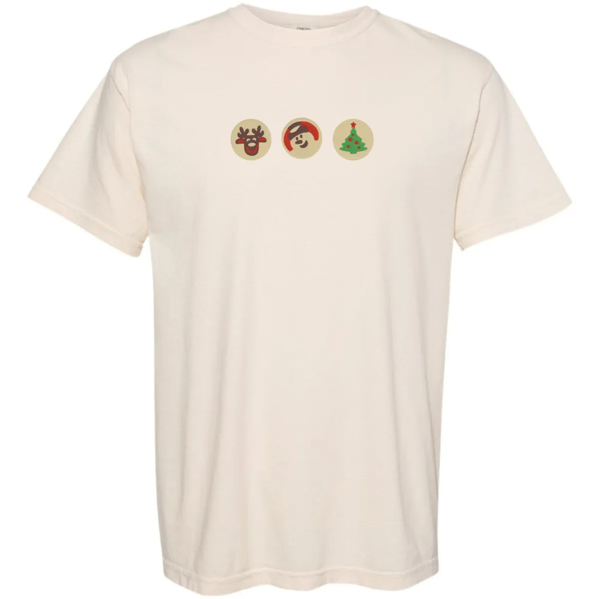 'Christmas Cookies' Embroidered T-Shirt