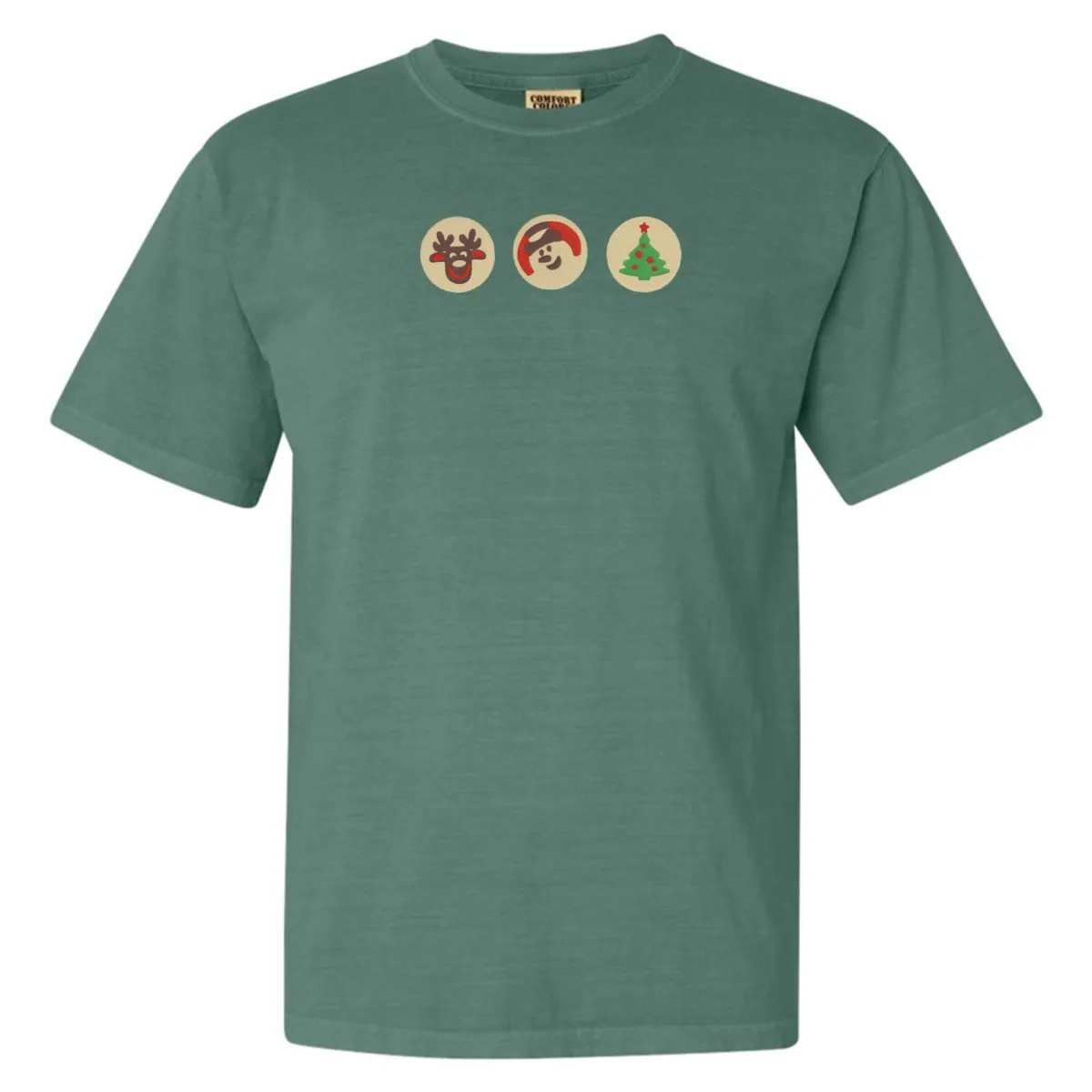 'Christmas Cookies' Embroidered T-Shirt