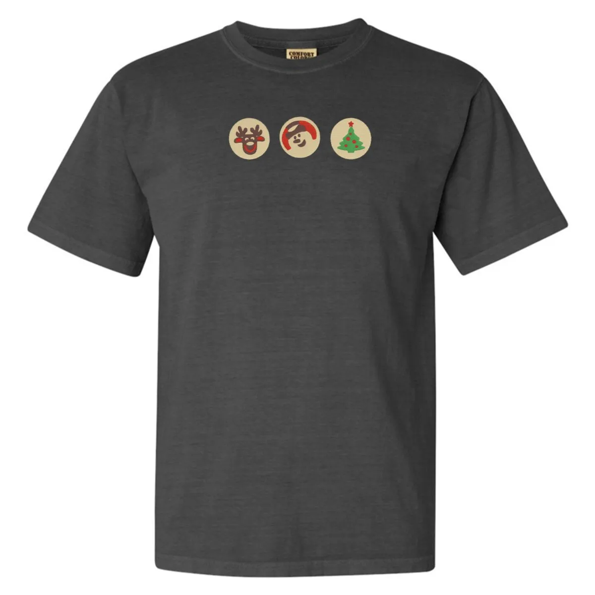 'Christmas Cookies' Embroidered T-Shirt