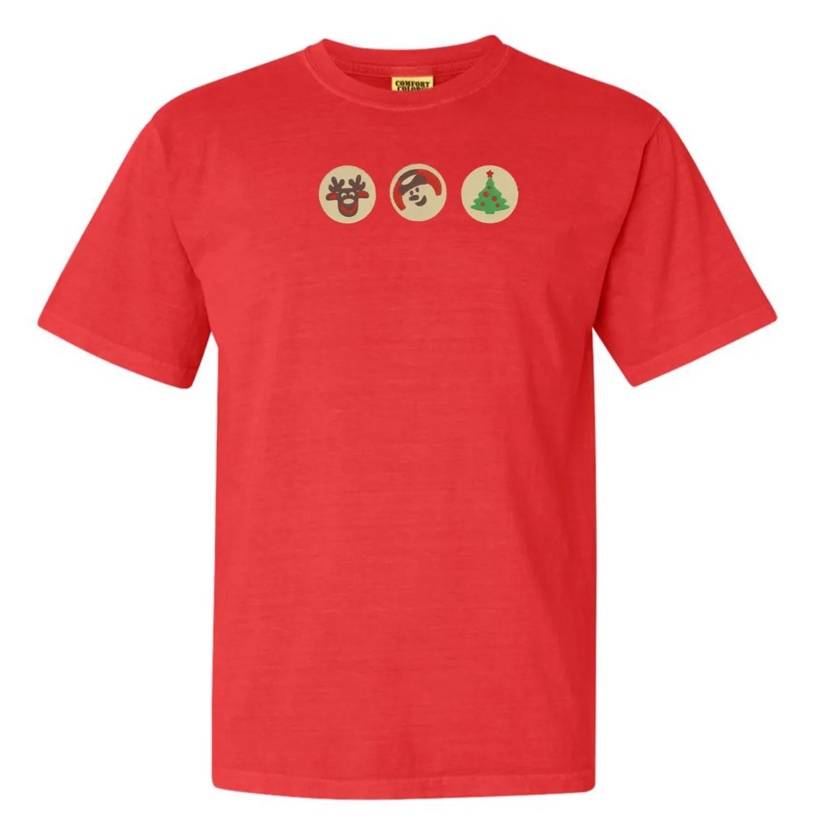 'Christmas Cookies' Embroidered T-Shirt