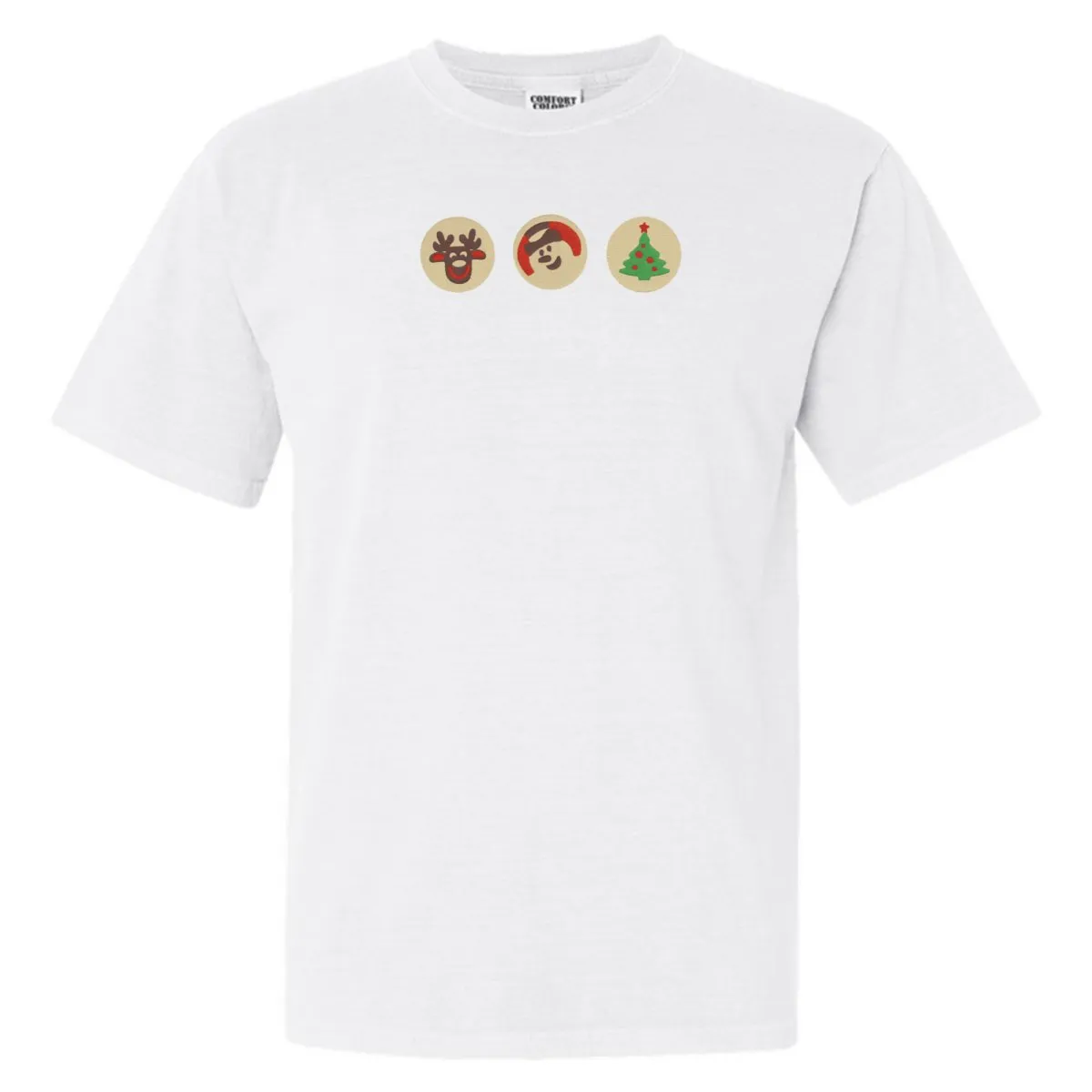 'Christmas Cookies' Embroidered T-Shirt