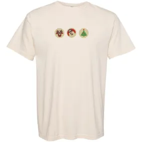 'Christmas Cookies' Embroidered T-Shirt