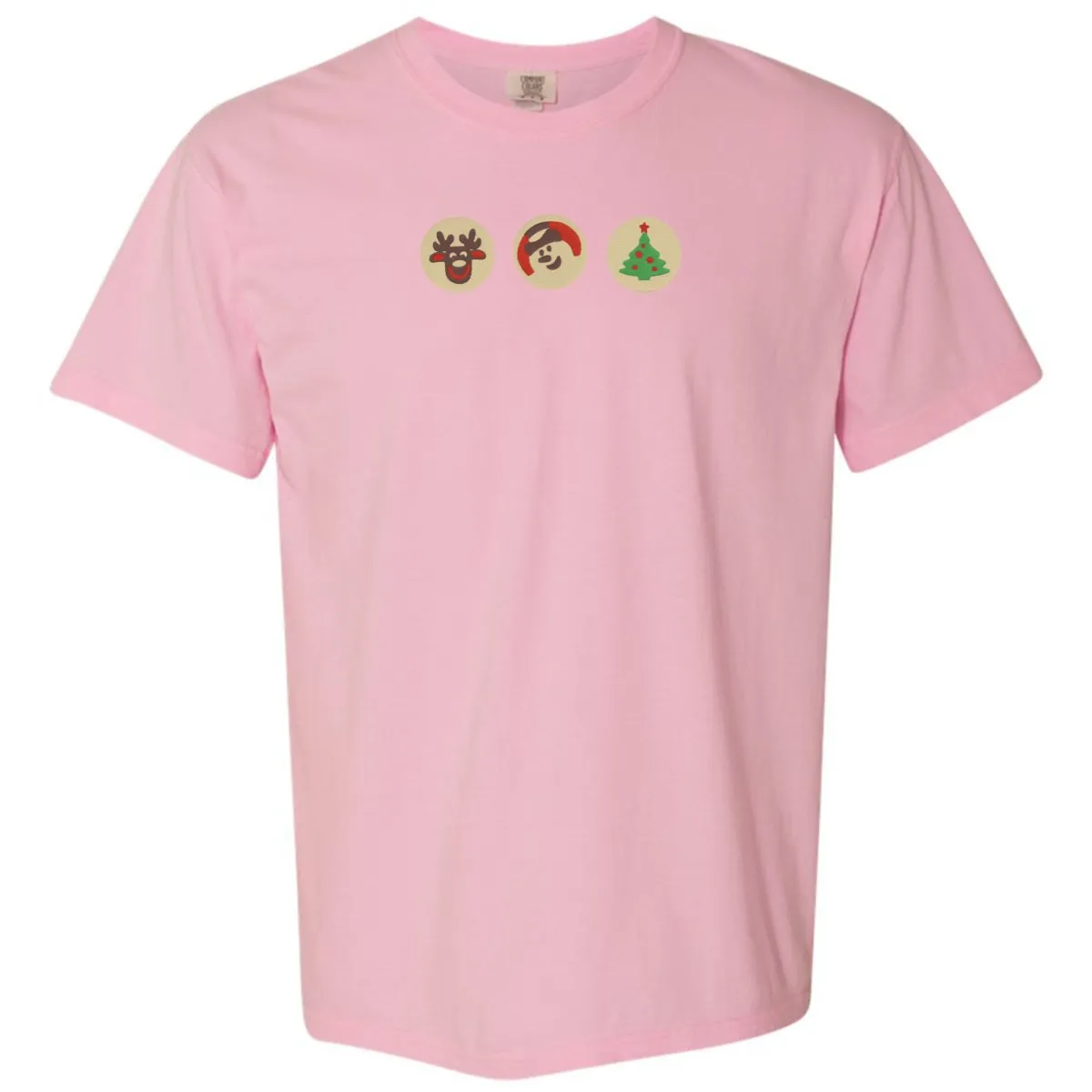 'Christmas Cookies' Embroidered T-Shirt