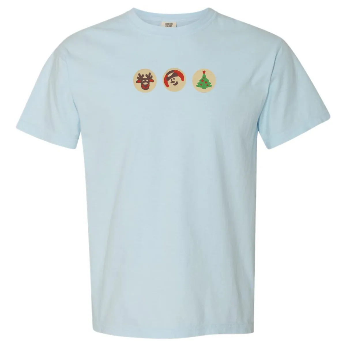 'Christmas Cookies' Embroidered T-Shirt