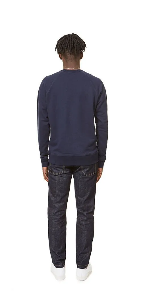 Crew Neck Sweater - Navy