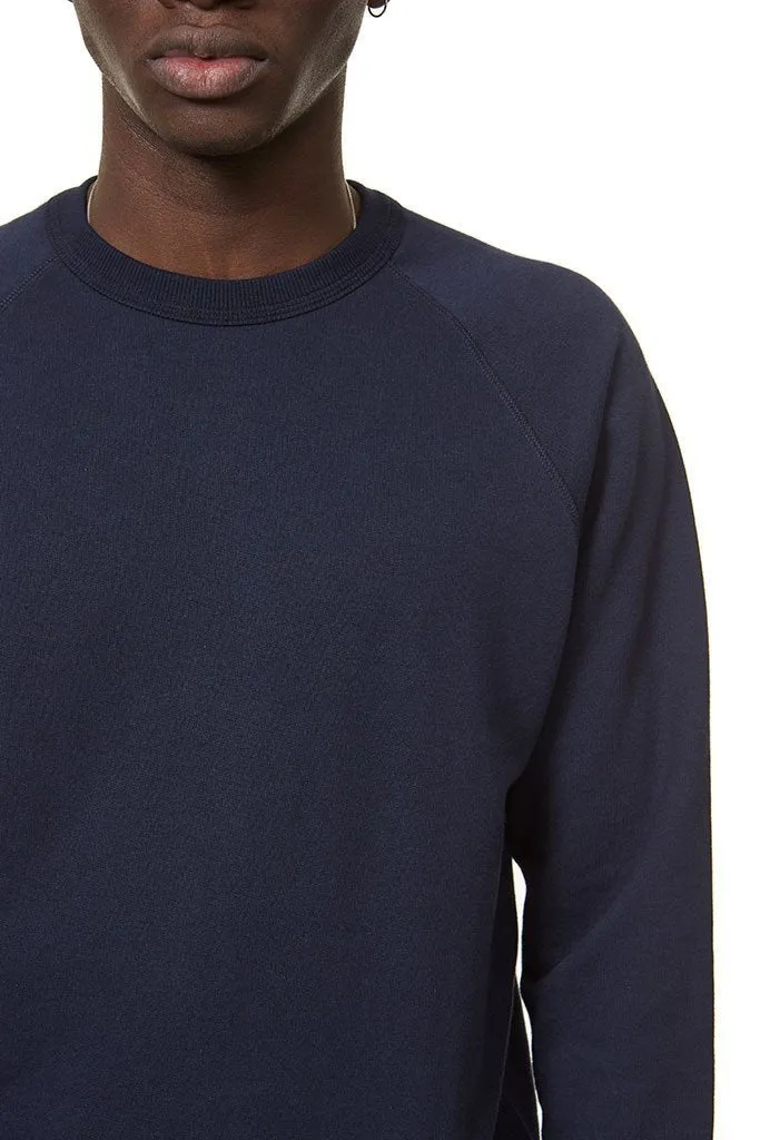 Crew Neck Sweater - Navy