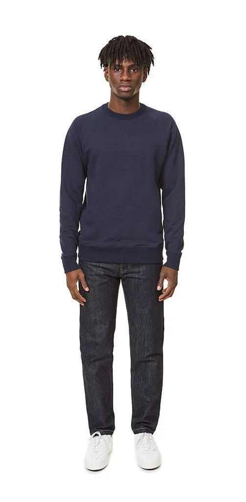 Crew Neck Sweater - Navy