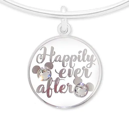 Disney® 'Happily Ever After' Bridal Charm Bangle