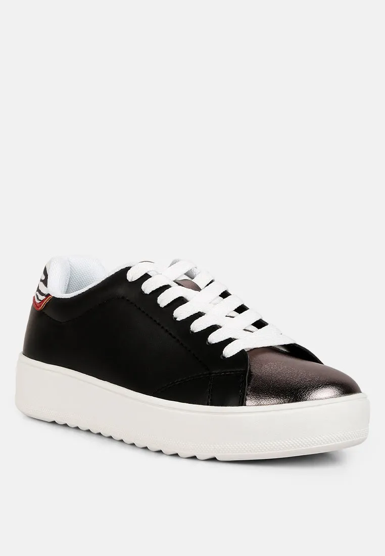 Dory Metallic Accent Sneakers By Ruw