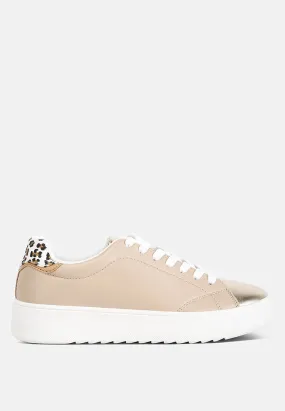 Dory Metallic Accent Sneakers By Ruw