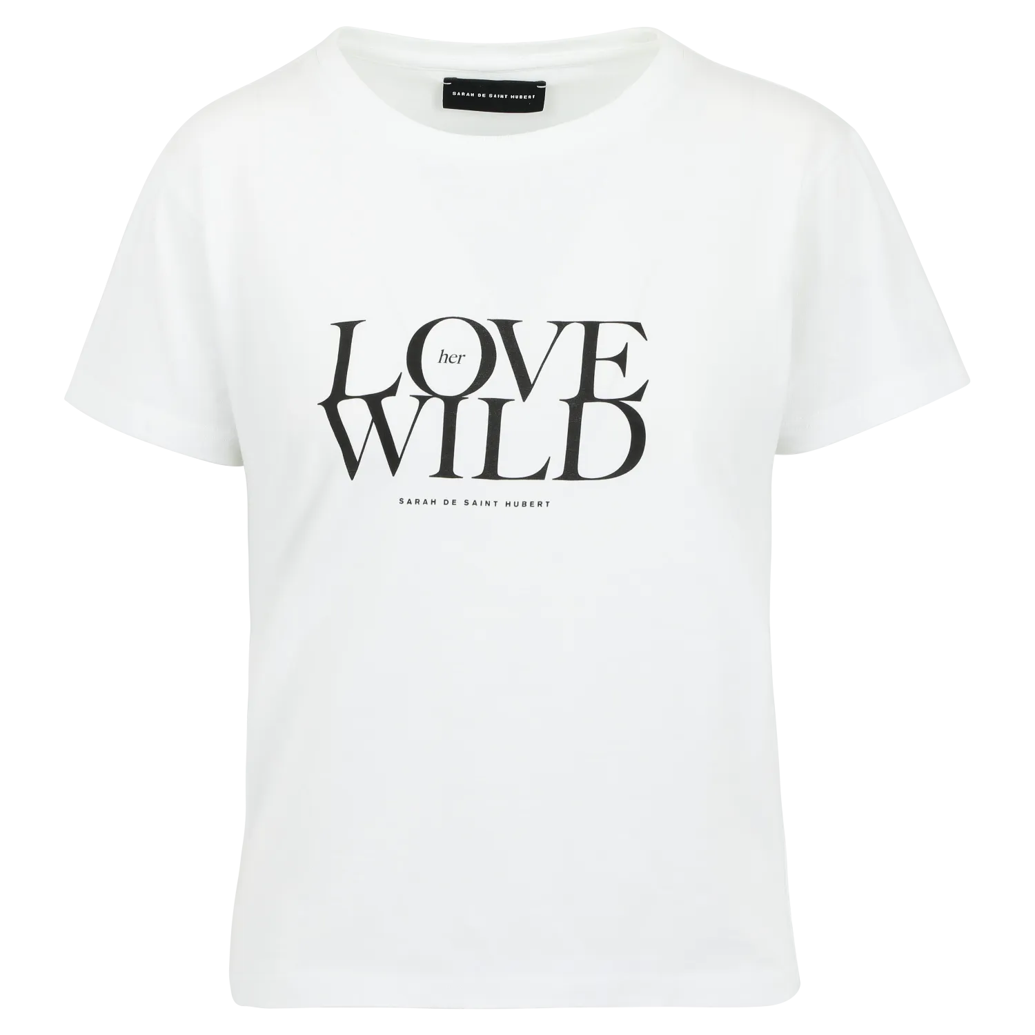 DREW signature T-shirt - White