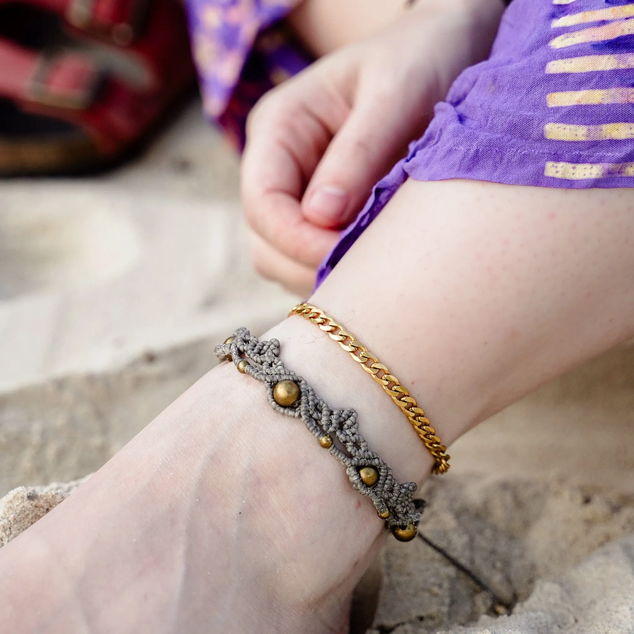 Earthy Anklet