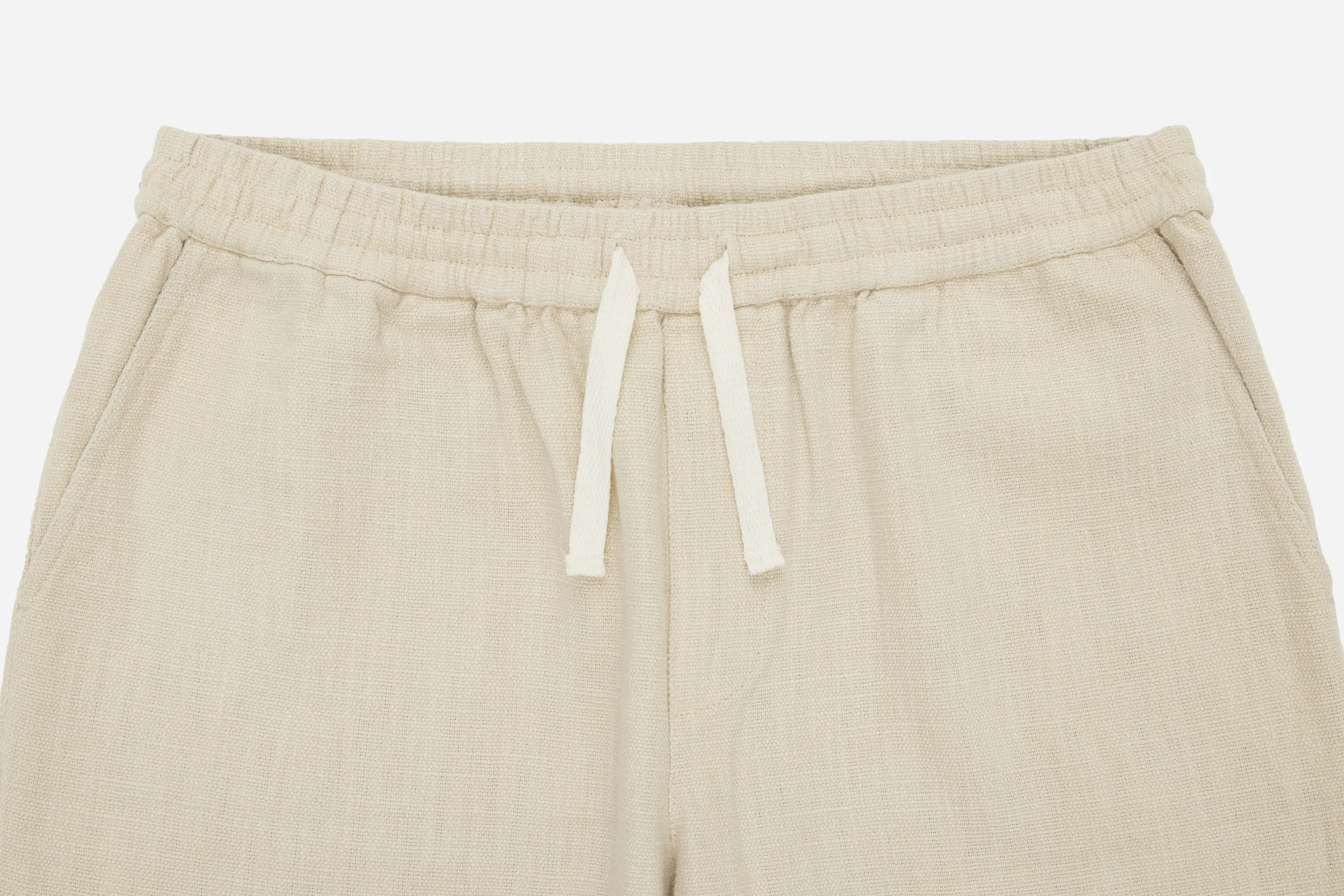 Easy Pant ~ Alabaster Cotton/Linen