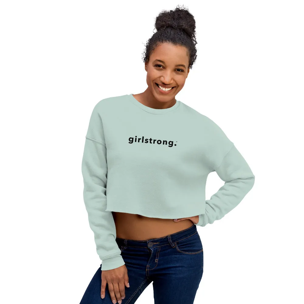 EVERYDAY FLEECE CROPPED SWEATSHIRT DUSTY BLUE