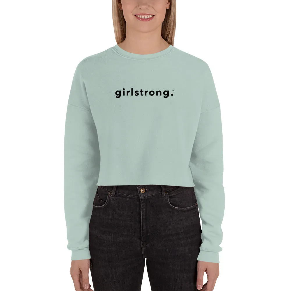 EVERYDAY FLEECE CROPPED SWEATSHIRT DUSTY BLUE