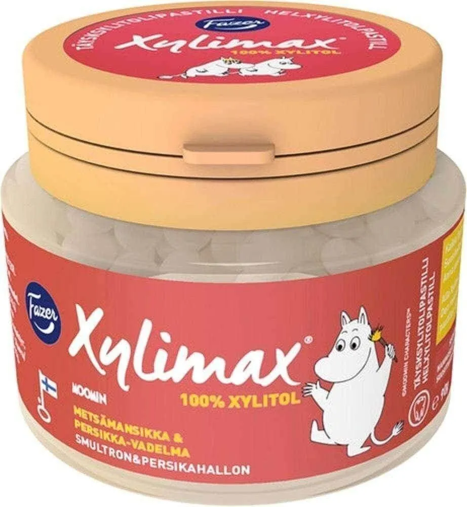 Fazer Moomin Xylitol Pastilles 90g