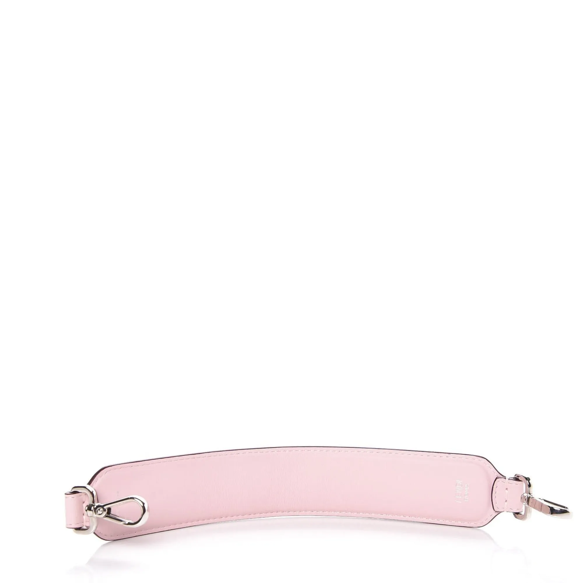 Fendi Mini Strap You Pink Peonia Multicolor "LOVE" Studded Leather