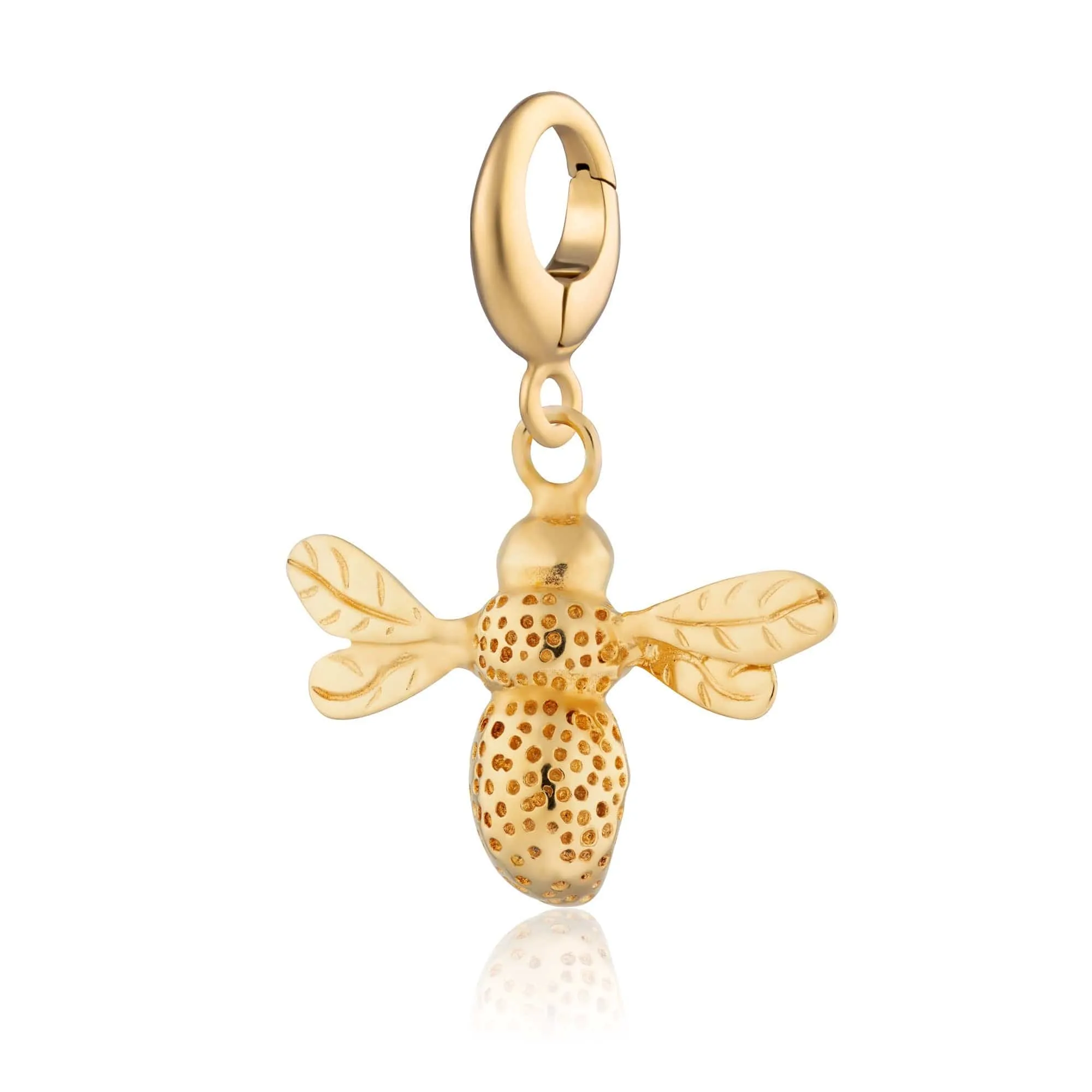 Gold Plated Bee Charm