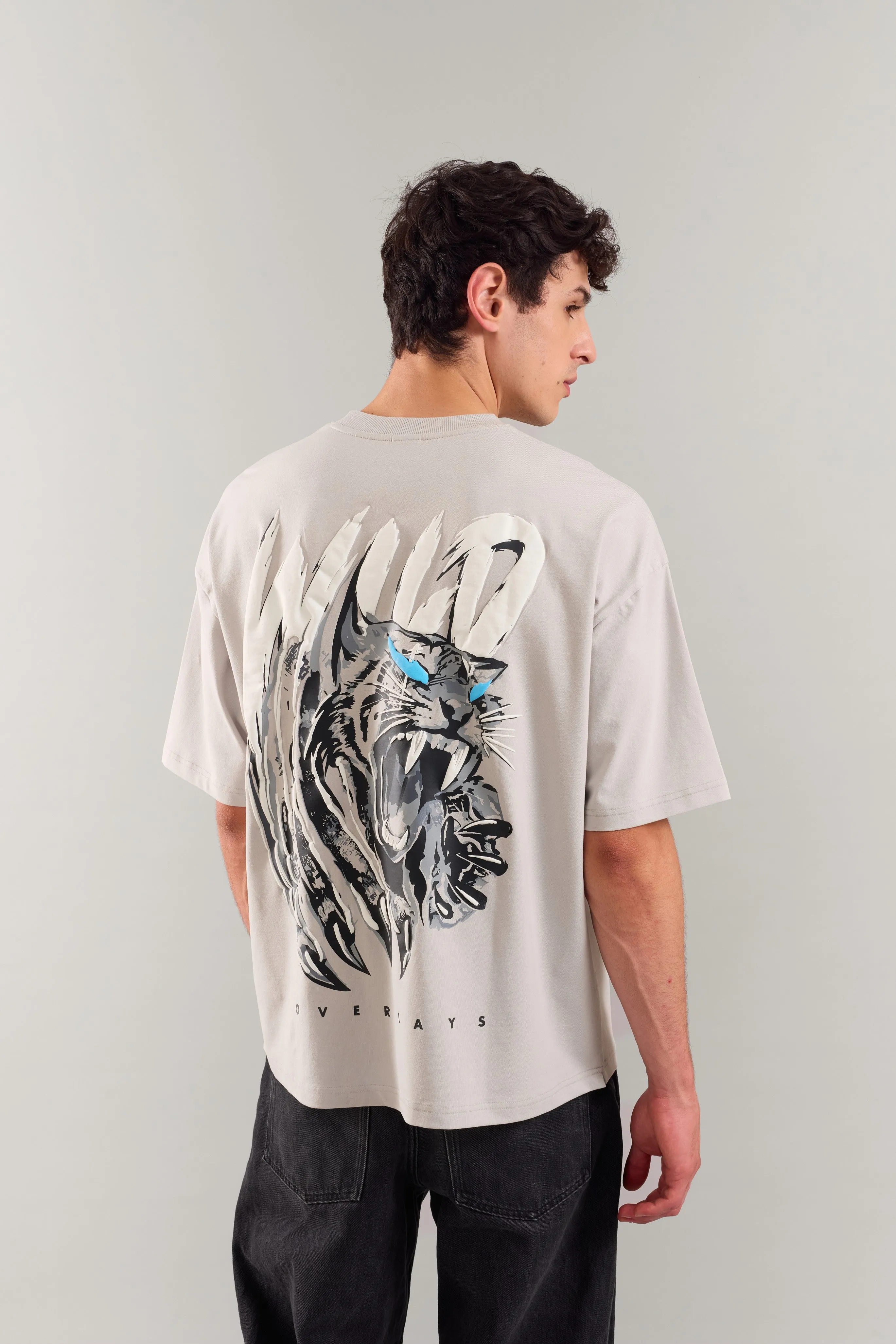 Grey wild - The wild Arc Oversized T-shirt - Ultra Soft