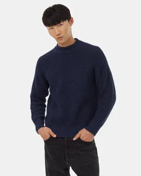 Highline Mock Neck Waffle Crew