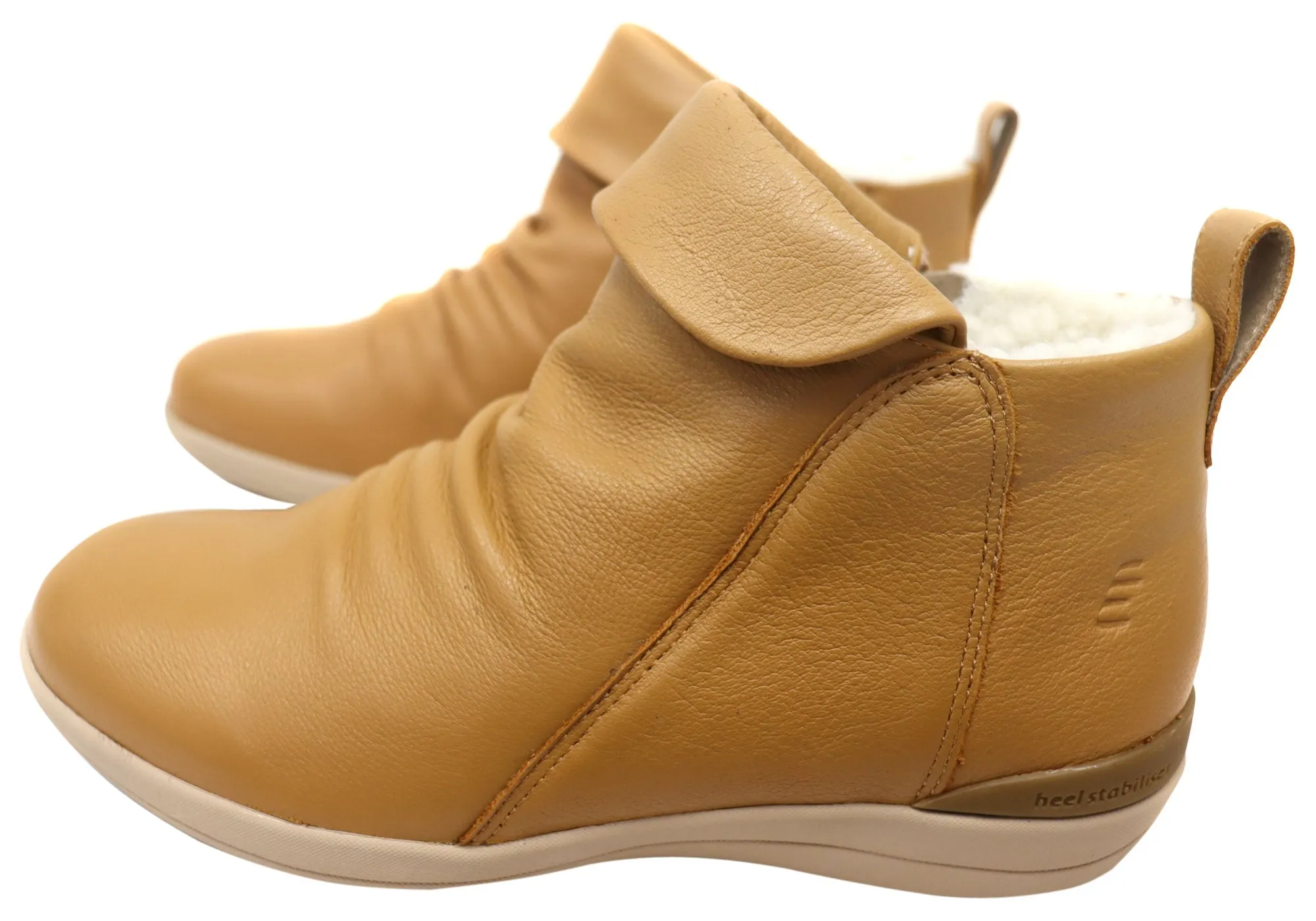 Homyped Glee Womens Comfortable Supportive Leather Ankle Boots