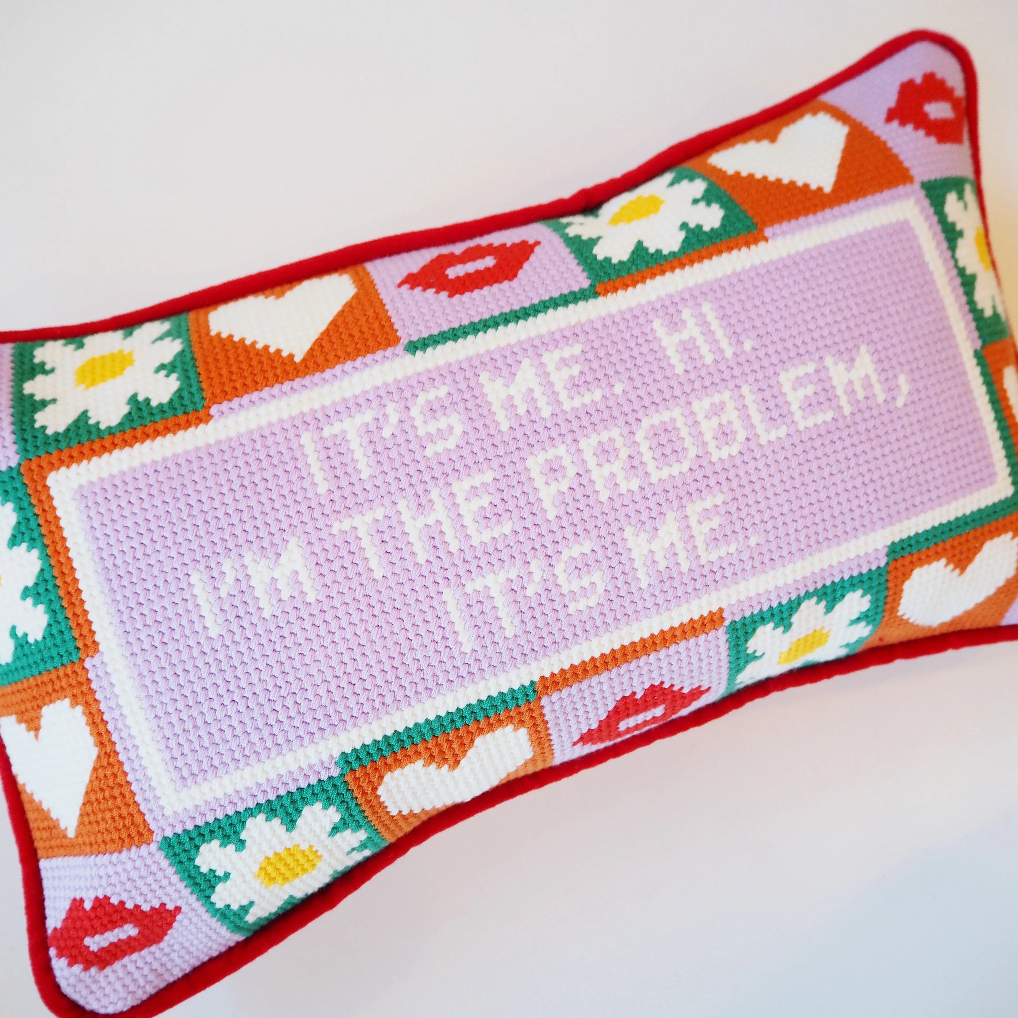 I'm The Problem It's Me Needle Point Pillow