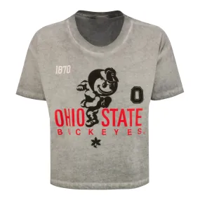 Ladies Ohio State Buckeyes Lunar Wash T-Shirt