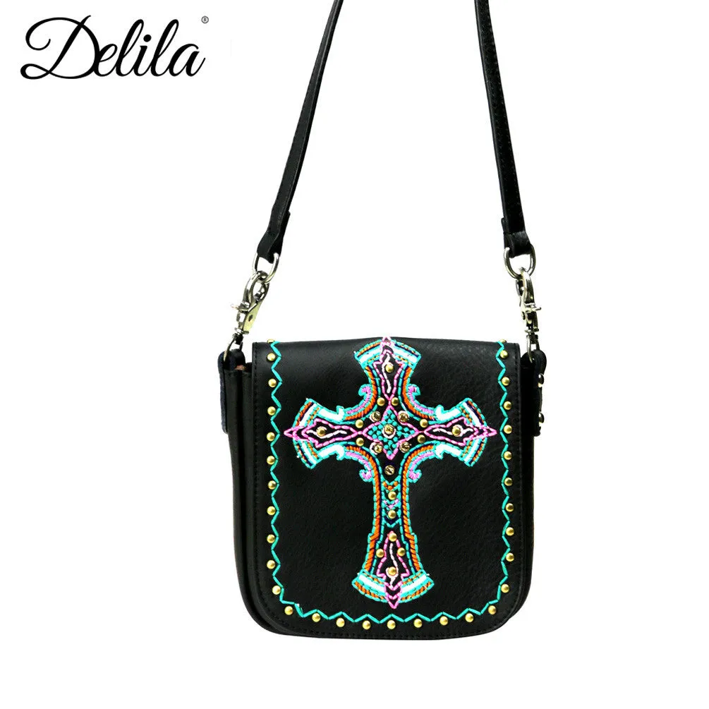 LEA09-503 Delila 100% Genuine Leather Crossbody