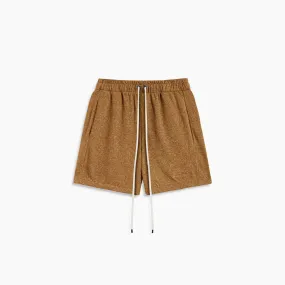 loop terry standard sweatshort / camel