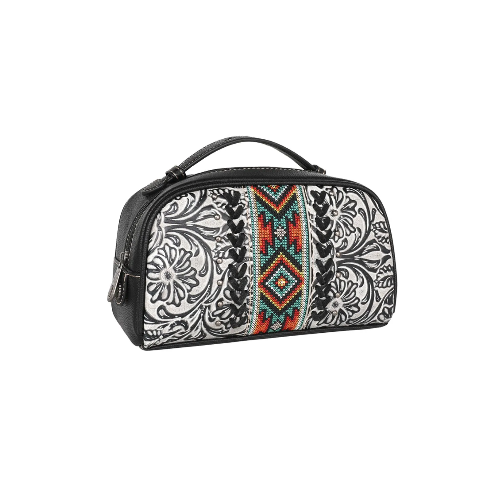 MW1142-190 Montana West Tooled Collection Travel Pouch