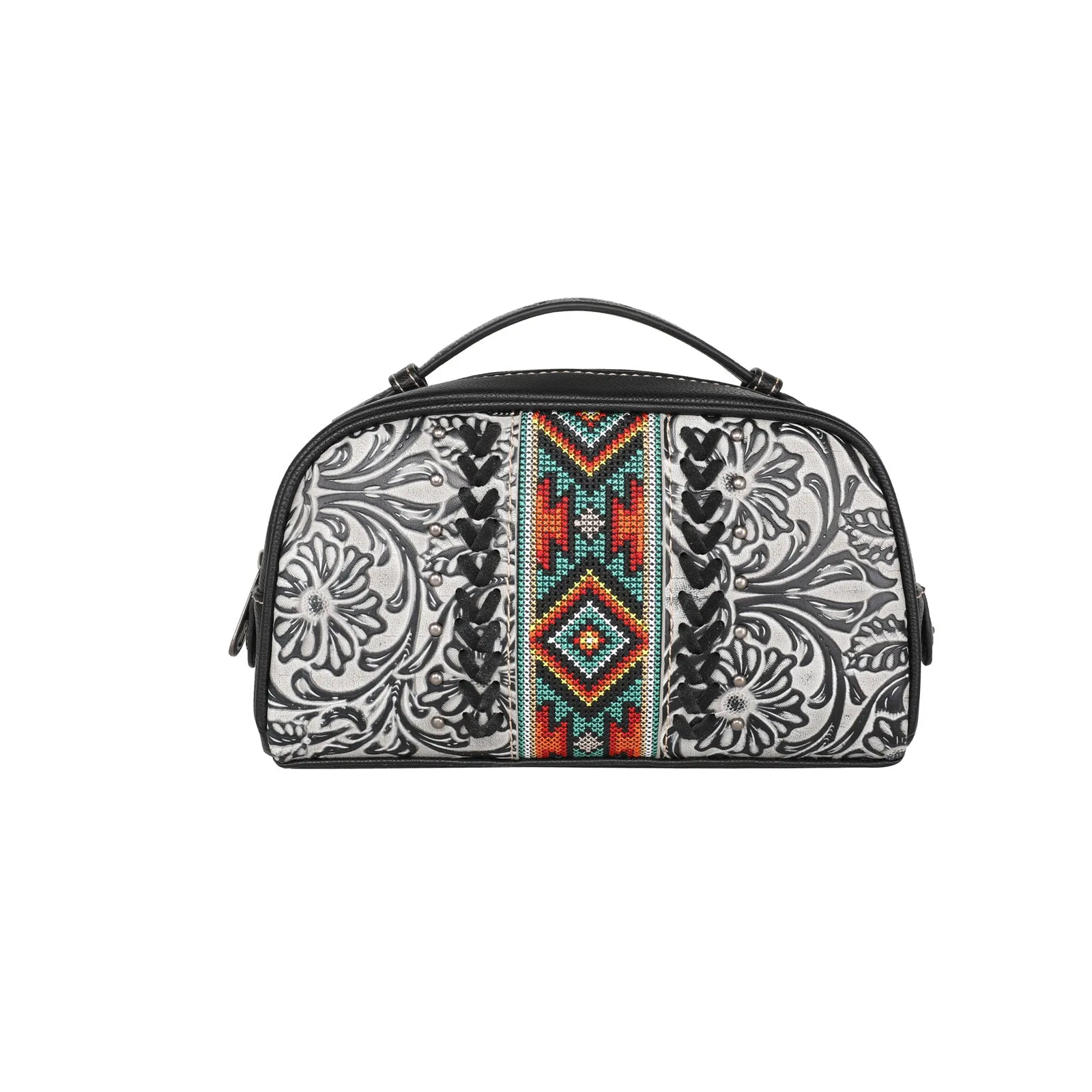 MW1142-190 Montana West Tooled Collection Travel Pouch