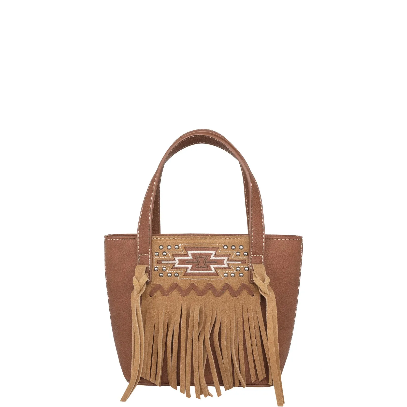 MW1214-923 Montana West Aztec Collection Small Tote/Crossbody