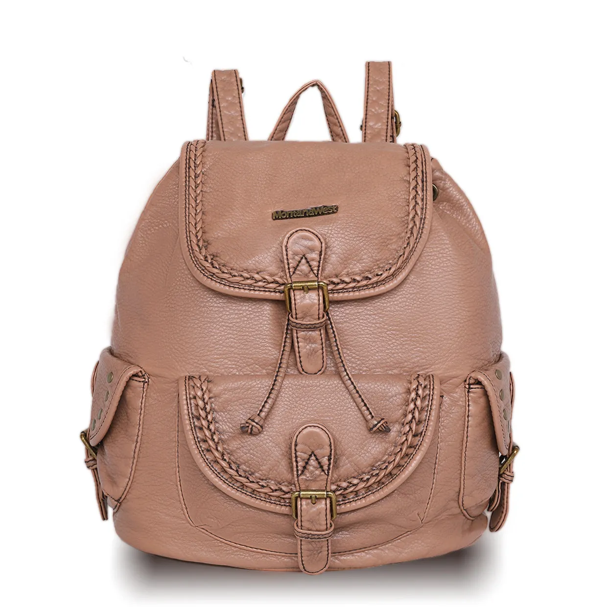 MWC-043 Montana West Stone Wash Backpack