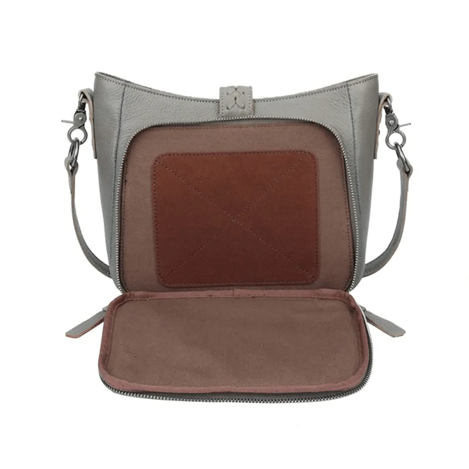 MWL-001 Montana West Genuine Leather Collection Hobo/Crossbody