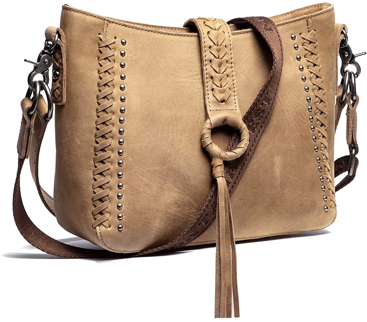 MWL-001 Montana West Genuine Leather Collection Hobo/Crossbody