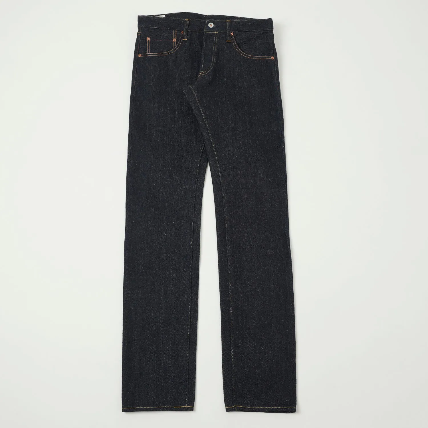 ONI 602 Natural Indigo 22oz Regular Tapered Jean - Raw