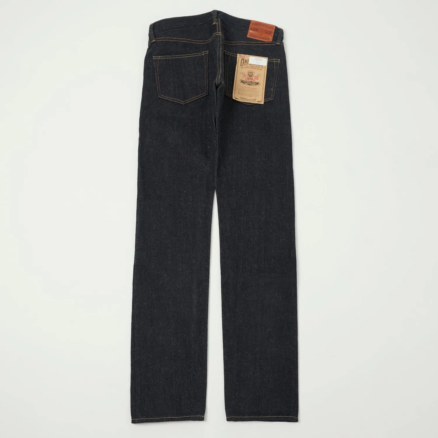 ONI 602 Natural Indigo 22oz Regular Tapered Jean - Raw