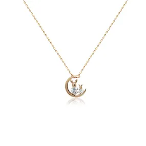 Rabbit Cubic Zirconia Necklace